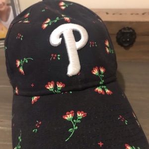 phillies floral hat